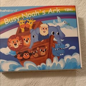 Hahaland Busy Noah's Ark Plush Playset - Blue